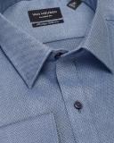Classic Relaxed Fit Shirt Herringbone Classic Relaxed Fit Blue