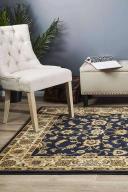 Classic Rug With Border Navy/Ivory / Rectangle / 330X240CM