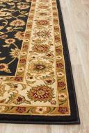 Classic Rug With Border Navy/Ivory / Rectangle / 330X240CM