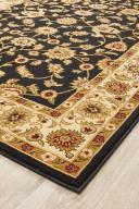 Classic Rug With Border Navy/Ivory / Rectangle / 330X240CM
