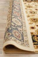 Classic Rug With Border Navy/Ivory / Rectangle / 400X300CM