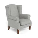 Classic Wing Fabric Armchair Grey by Freedom