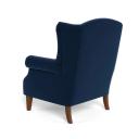 Classic Wing Velvet Armchair Ink by Freedom