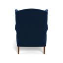 Classic Wing Velvet Armchair Ink by Freedom