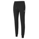 Classics Cuffed Men's Sweatpants in Black, Size 2XL, Cotton/Elastane by Puma