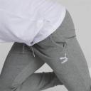 Classics Cuffed Men's Sweatpants in Medium Gray Heather, Cotton/Elastane by Puma