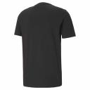 Classics Men's Logo T-Shirt in Black, Size Large, Cotton/Polyester by Puma