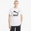 Classics Men's Logo T-Shirt in Black, Size Large, Cotton/Polyester by Puma