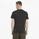 Classics Men's Logo T-Shirt in High Risk Red, Size Small, Cotton/Polyester by Puma