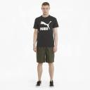 Classics Men's Logo T-Shirt in High Risk Red, Size Small, Cotton/Polyester by Puma