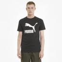 Classics Men's Logo T-Shirt in High Risk Red, Size Small, Cotton/Polyester by Puma