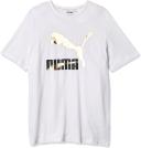Classics Men's Logo T-Shirt in High Risk Red, Size Small, Cotton/Polyester by Puma