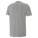 Classics Men's Logo T-Shirt in Medium Gray Heather, Cotton/Polyester by Puma