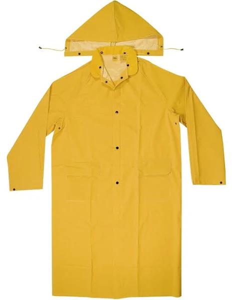 CLC Custom Leathercraft Rain Wear R1053X .35 mm PVC Trench Coat, 3XLarge