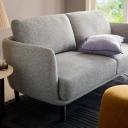 Cleo Fabric Sofa Pepper by Freedom