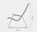Click Outdoor Lounge Chair (Paprika) | SLH Designer Furniture