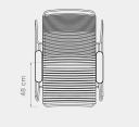 Click Outdoor Lounge Chair (Pigeon Blue) | SLH Designer Furniture