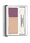 Clinique All About Shadows Eye Shadow Duo, Beach Plum - 0.08 oz compact