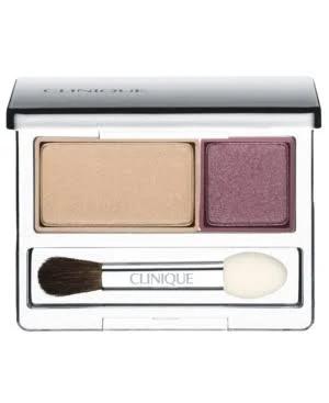 Clinique All About Shadows Eye Shadow Duo, Beach Plum - 0.08 oz compact