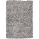 Cloud Gray Solid Shag Rug 7x10