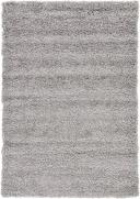 Cloud Gray Solid Shag Rug 7x10