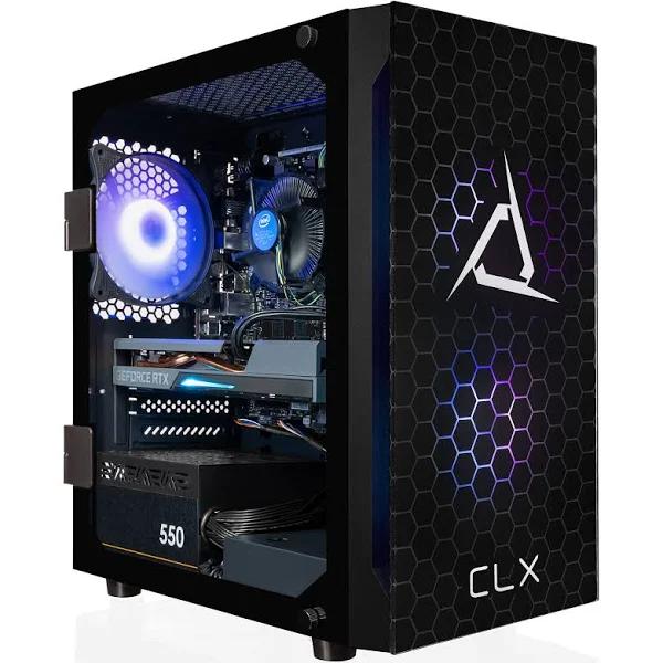 CLX - Intel i5-11400F - RTX 3050 - 500GB SSD 2TB HDD - Set - TGMSETRTM2511BM - 16GB DDR4 Memory