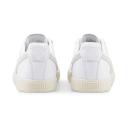 Clyde Base Unisex Sneakers in White/Frosted Ivory/Team Gold, Size 10 by Puma