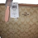 Coach Signature Zip Tote