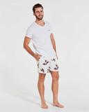 Coast Clothing Co Wilsons Prom Boardshorts Cream L