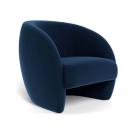 Cobble Fabric Occasional Armchair Ink by Freedom