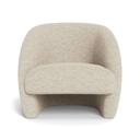 Cobble Fabric Occasional Armchair Vanilla by Freedom