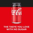 Coca-Cola No Sugar Soft Drink Bottle 1.5L