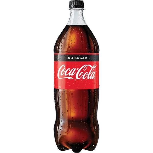 Coca-Cola No Sugar Soft Drink Bottle 1.5L