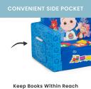 Cocomelon Cozee Flip-out Chair - 2-in-1 Convertible Sofa to Lounger for Kids by Delta Children