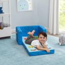 Cocomelon Cozee Flip-out Chair - 2-in-1 Convertible Sofa to Lounger for Kids by Delta Children