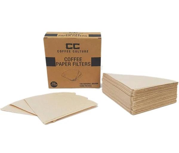 Coffee Culture - Coffee Paper Filters Pack of 100