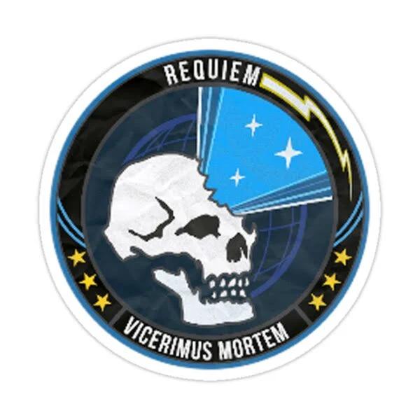 Cold War - Emblem 'requiem' | Redbubble Call Of Duty