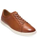 Cole Haan Grand Crosscourt II Mens Leather Trainers Tan UK 6