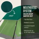 Coleman Sundome 6-Person Camping Tent - Spruce Green