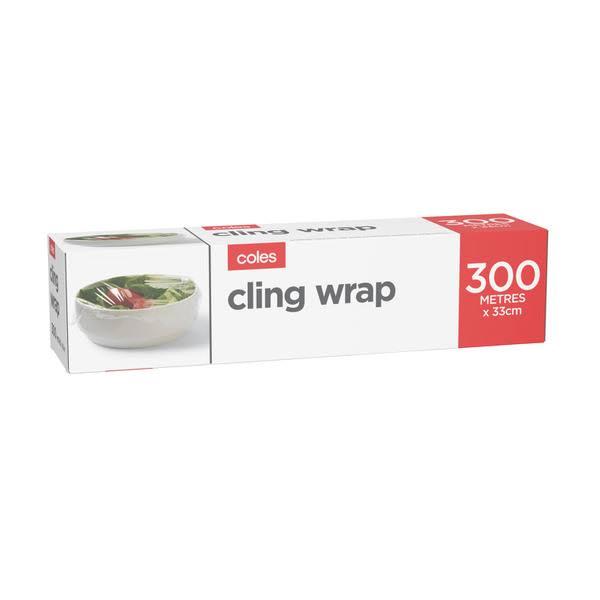 Coles Cling Wrap 300 Metre