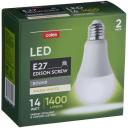 Coles Edison Screw 650 Lumens 8 Watt Warm White LED Globe
