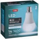 Coles Edison Screw 650 Lumens 8 Watt Warm White LED Globe