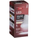 Coles GU10 240V 500 Lumens 6 Watt Cool White LED Globe 2 Pack