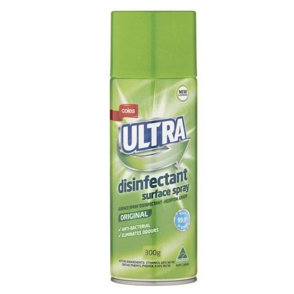 Coles Ultra Disinfectant Surface Spray