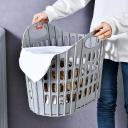 Collapsible Laundry Basket White