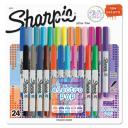 Color Burst Permanent Markers Ultra Fine 24/Pkg Assorted