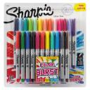 Color Burst Permanent Markers Ultra Fine 24/Pkg Assorted