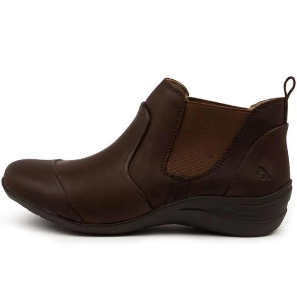 Colorado Beauty Brown Leather Brown Womens Shoes Comfort Ankle Boots