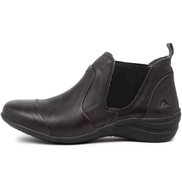 Colorado Beauty Charcoal Leather Charcoal Womens Shoes Comfort Ankle Boots