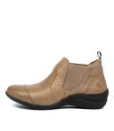 Colorado Beauty Taupe Leather Taupe Womens Shoes Comfort Ankle Boots